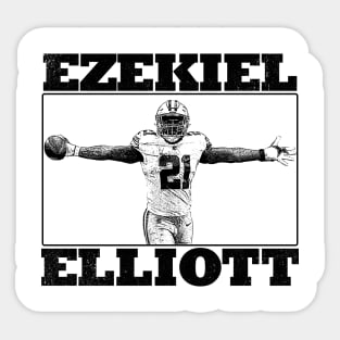 Ezekiel Elliott Sticker